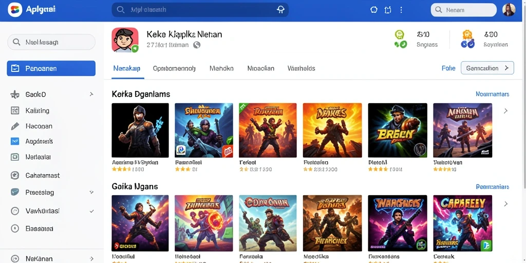 Tampilan awal permainan yang memikat.