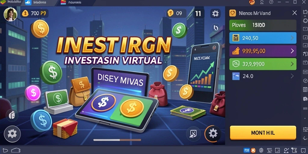 Tampilan menu utama yang menarik dan mudah dinavigasi.