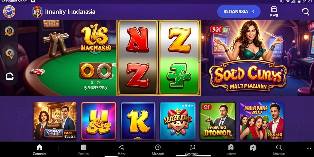 Tampilan antarmuka yang intuitif dan menarik.