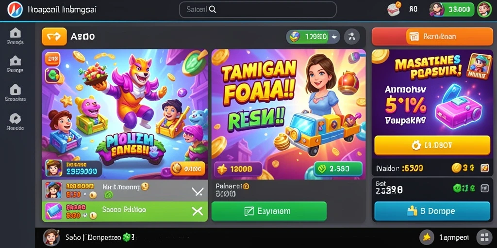 Tampilan antarmuka yang ramah pengguna.