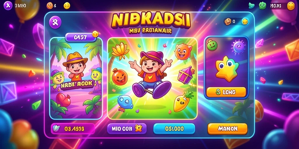 Tampilan menu utama SURGA55 yang menarik dan user-friendly.